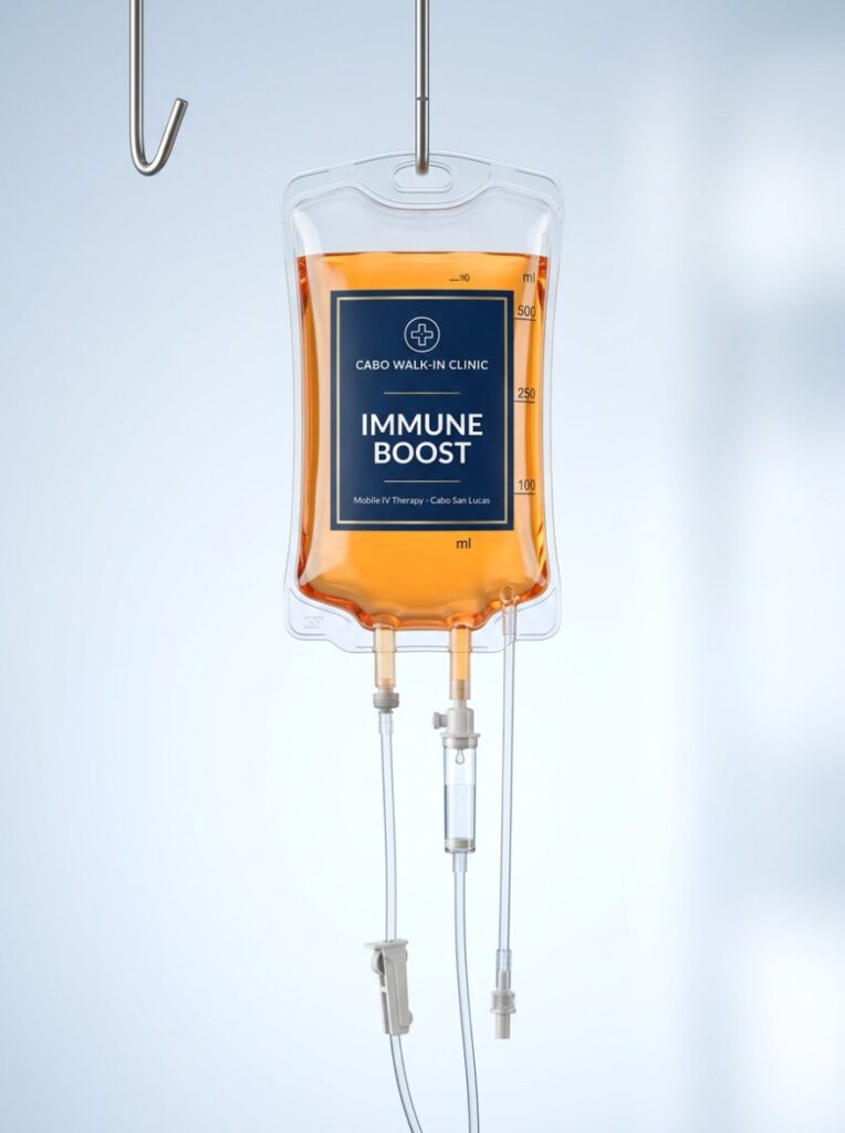 Immune Boost IV drip at Cabo Walk-In Clinic, Cabo San Lucas