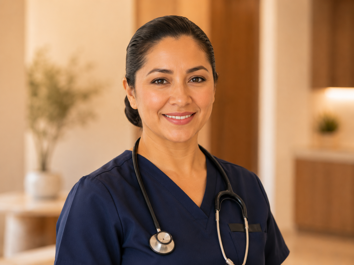 Caregiver accompanying a senior to an appointment in Cabo San Lucas